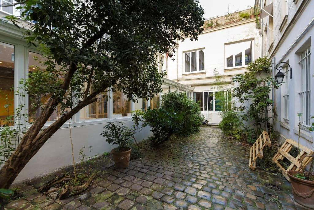 Charming Studio In A Courtyard In Paris Exteriör bild